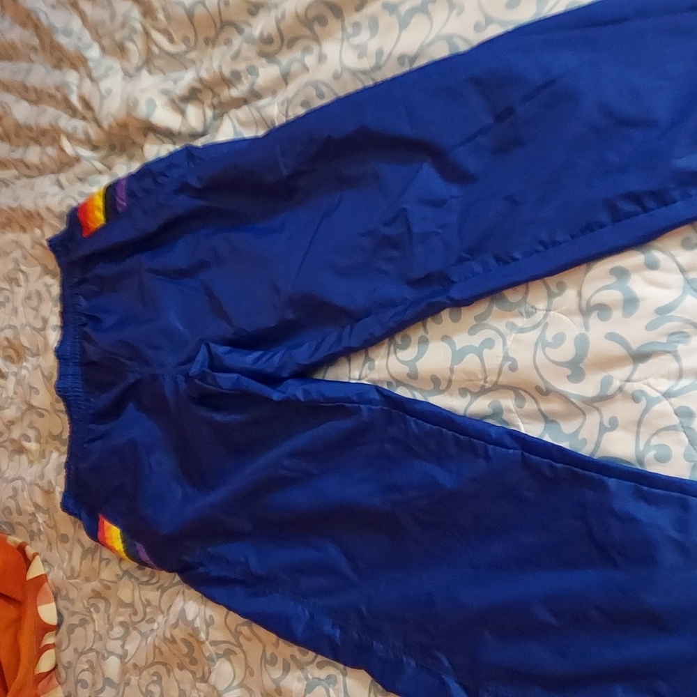 💙2/$25 or 4/$40 BOG rainbow Parachute pants size Small